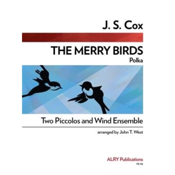 The Merry Birds for Two Piccolos and Wind Ensemble