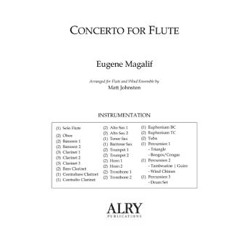 Concerto for Flute and Wind Ensemble (Full Score ONLY)