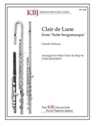 Clair De Lune by Debussy Claude - Kennedy Tom - for Flute Choir