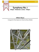 Symphony #1 by Boyce William - Behnke Bruce - for Flute Quartet
