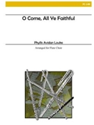 O Come All Ye Faithful by - Louke Phyllis Avida - for Flute Lg E