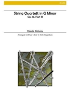 String Quartet In G Minor Opus 10 Part 3 by Debussy Claude - Hogenhuis Jelle - for Flute Choir