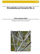 Brandenburg Concerto #6 by Bach Johann Sebastian - Goff Scott - for Flute Choir
