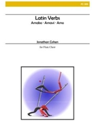 Latin Verbs by Cohen Jonathan for Flute Choir