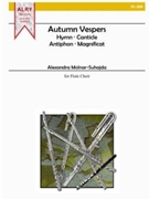 Autumn Vespers by Molnar-Suhajda Alex for Flute Choir