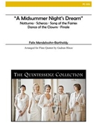 Midsummer Night's Dream by Mendelssohn Felix - Hinze Gudrun - for Flute Quintet