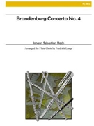 Brandenburg Concerto No. 4 by Bach Johann Sebastian - Lange Fredrick - for