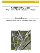 Concerto in G Major by Cimarosa Domenico - Lange Fredrick - for