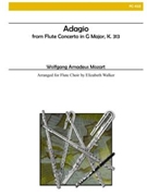 Adagio from Flute Concerto in G Major K. 313 by Mozart Wolfgang Amadeus - Walker Elizabeth - for