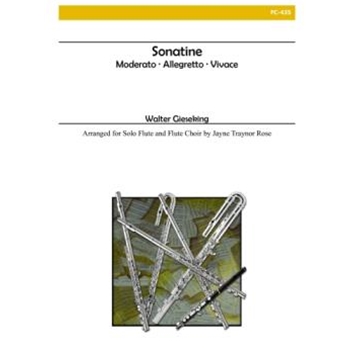 Sonatine for Solo Flute and Flute Choir