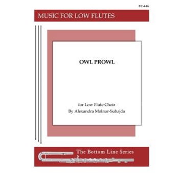 Owl Prowl for Low Flute Choir