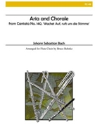 Aria & Chorale by Bach Johann Sebastian - Behnke Bruce - for Flute Octet