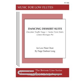 Dancing Dessert Suite for Low Flute Choir and Percussion