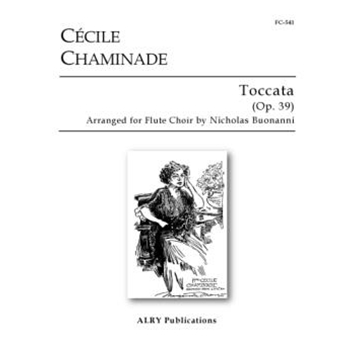 Toccata, Op. 39 for Flute Choir