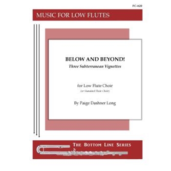 Below and Beyond! for Low Flute Choir