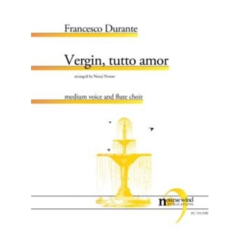 Vergin Tutto Amor for Flute Choir