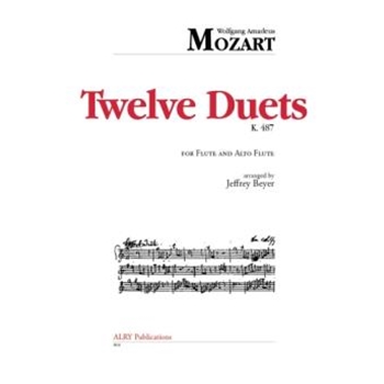 Twelve Duets, K. 487 for Flute and Alto Flute