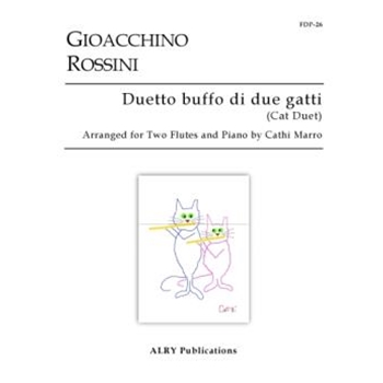 Duetto buffo di due gatti (Cat Duet) for Two Flutes and Piano