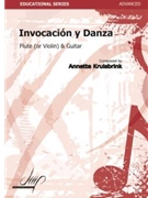 Invocazion Y Danza for Flute and Guitar by Kruisbrink Annette for