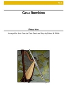 Gesu Bambino by Yon Pietro A - Webb Robert - for Flute w/ha