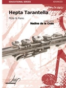 Hepta Tarantella for Flute and Piano by de la Croix Nadine for