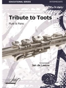 Tribute to Toots for Flute and Piano by de Leeuw Jan for