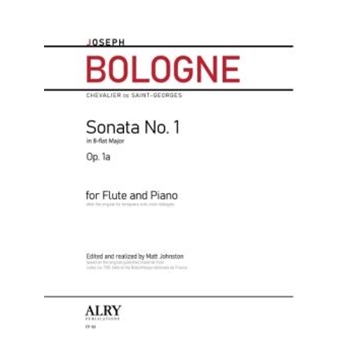 Sonata No. 1, Op. 1a for Flute and Piano