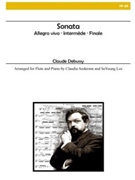 Sonata for Flute and Piano by Debussy Claude - Lee Claudia Anderso - for
