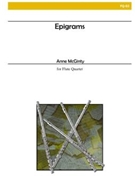 Epigrams by McGinty Anne for Flute Quartet