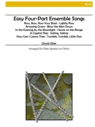 Easy 4-part Ensemble Songs by - Uber David - for Flute Quartet