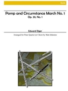 Pomp & Circumstance March #1 by Elgar Edward - Johnston Matt - for Flute Quartet