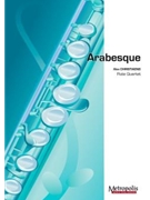 Arabesque for Flute Quartet by Christiaens Alex for