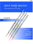 Quick Study Quartets by - Nishimura Judy - for Flute Quartet