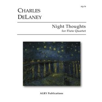 Night Thoughts by DeLaney Charles for Flute Quartet