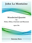 Woodwind Quartet Op. 24a by La Montaine John for