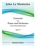 Concerto for Piano and Orchestra Op. 9 (Two Pianos) by La Montaine John for