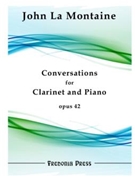 Conversations for Clarinet and Piano by La Montaine John for