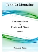 Conversations for Flute and Piano by La Montaine John for