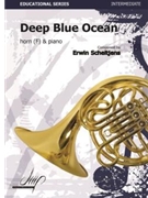 Deep Blue Ocean for Horn and Piano by Scheltjens Erwin for