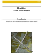 Duettino sur des Motifs Hongrois Op. 36 by Doppler Franz - Johnston Robert Mad - for