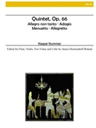 Flute Quintet Op. 66 (Fl/Vn/2 Va/Vc) by Kummer Kaspar - Boland Jan - for