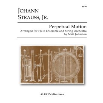 Perpetual Motion for Flute Quartet and String Orchestra