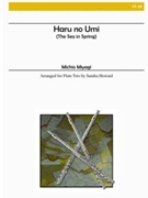 Haru No Umi (the Sea In Spring) by Miyagi Michio - Howard Sandra - for Flute Trio