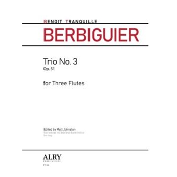 Trio No. 3, Op. 51 for Three Flutes
