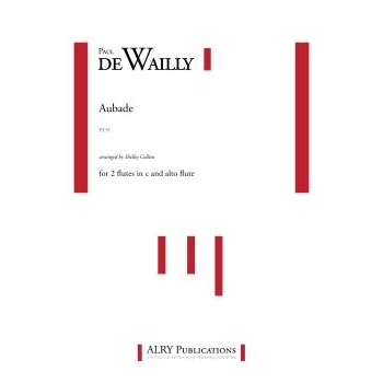 Aubade for Two Flutes and Alto Flute