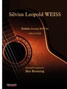 Sonata XXVII (Dresden nr.50) for Guitar by Weiss Silvius Leopold - Beuming Ben - for