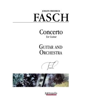 Concerto in D Minor for Guitar and Orchestra (Full Score and Parts)