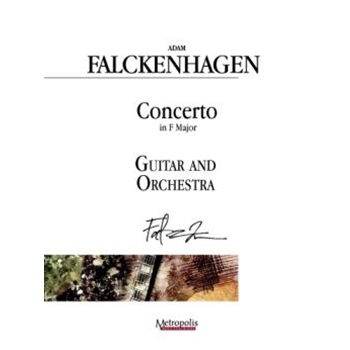 Concerto in F Major for Guitar and Orchestra (Full Score and Parts)