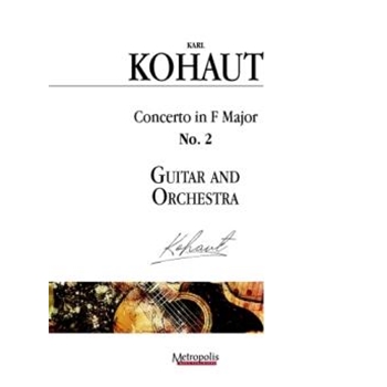 Concerto in F Major, No. 2 for Guitar and Orchestra (Full Score and Parts)