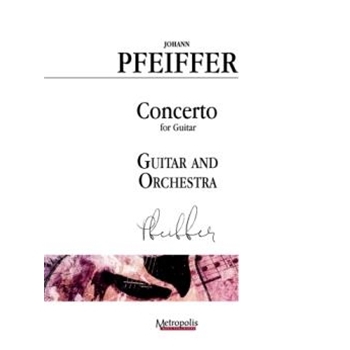 Concerto in B-flat Major for Guitar and Orchestra (Full Score and Parts)